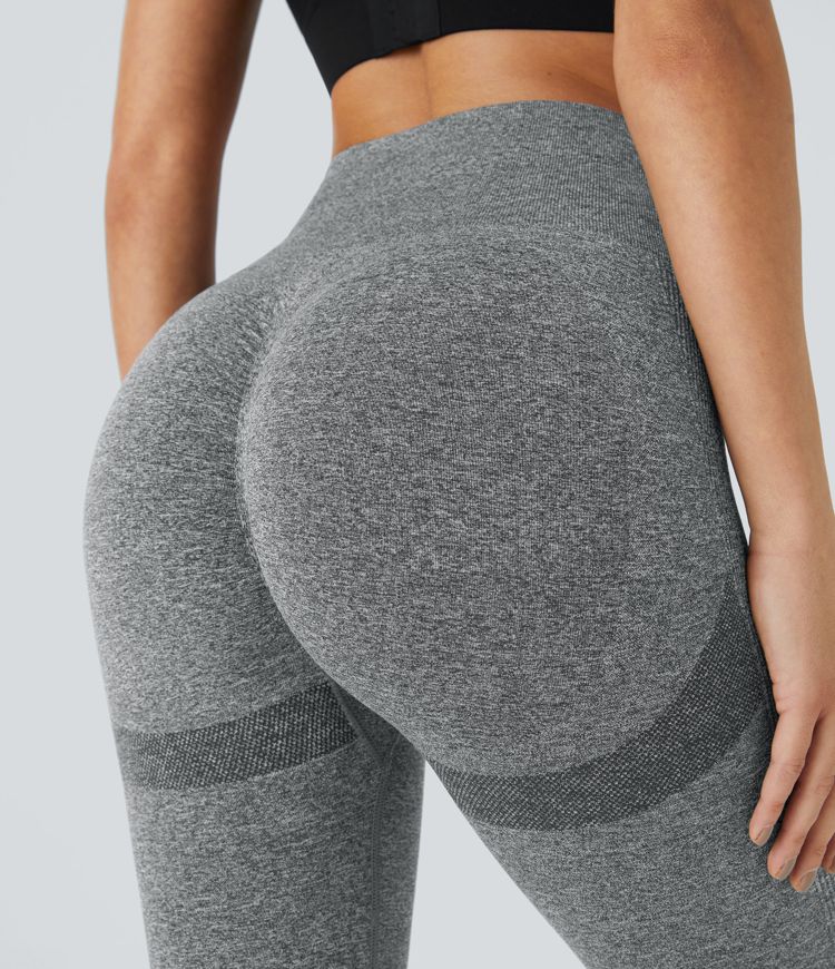 oneform seamless flow leggings mit hohem bund und gerafftem po