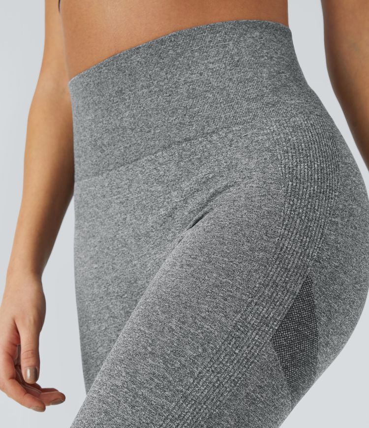 oneform seamless flow leggings mit hohem bund und gerafftem po